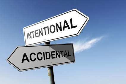 Intentional vs. Accidental