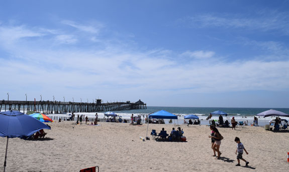 Imperial Beach and the pier