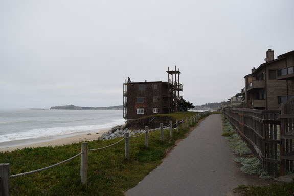 Half Moon Bay path
