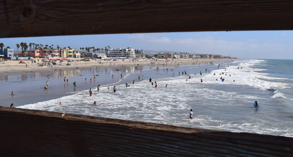 Looking south - Imperial Beach pier