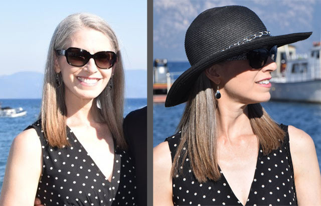 gray hair transition photos 2