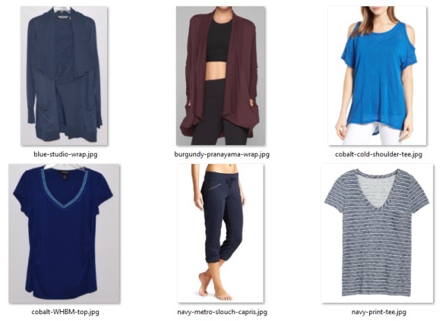 out and about colored items