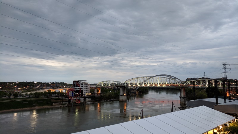View from Broadway Rooftop Bar, Nashville, Tennessee