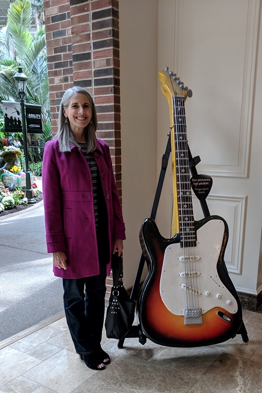 Giant Guitar inside the Gaylord Opryland Hotel, Nashville, Tennessee