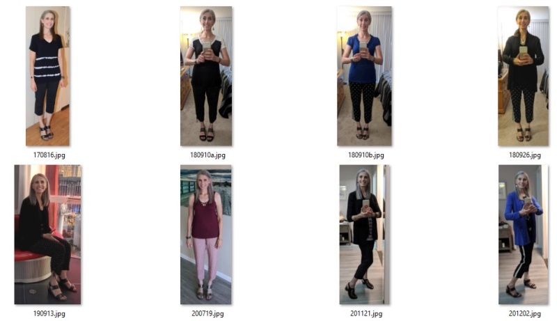 recent cropped pants outfits