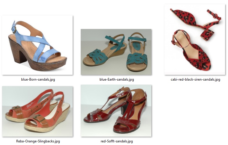 no longer do's - bright shoes