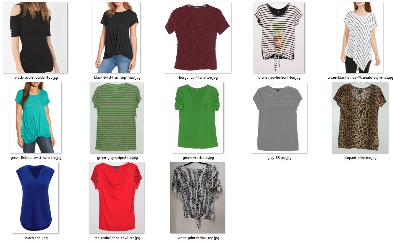 wardrobe don'ts - short-sleeved tops