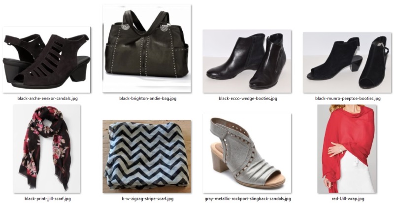 integration items - shoes and other