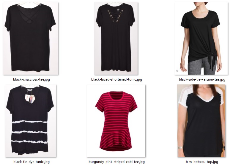 out-and-about short-sleeved tops from 2017-2018