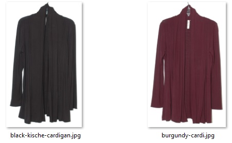 older than ten years: cardigans