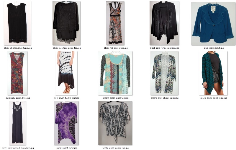 purged items: too boho