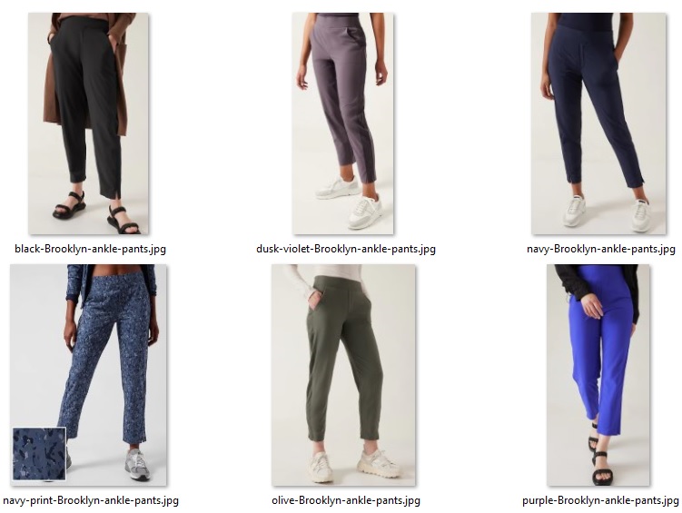 Brooklyn ankle pants collection