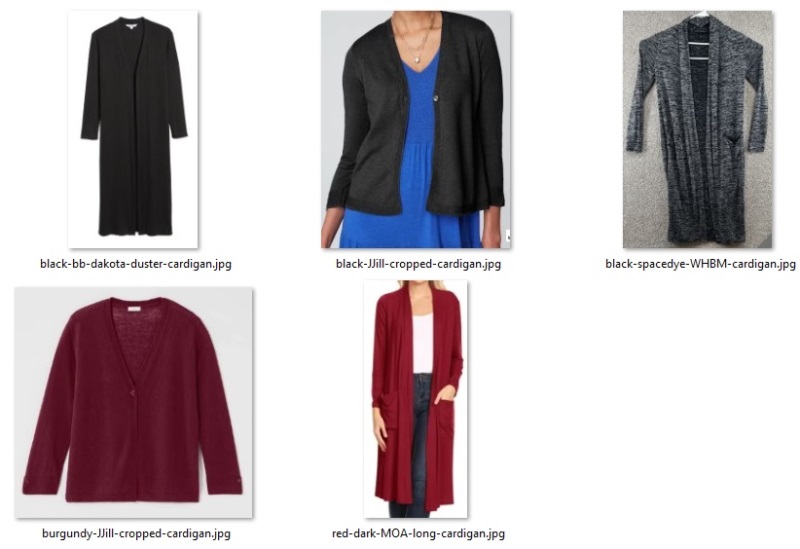 2024 summer cardigan examples