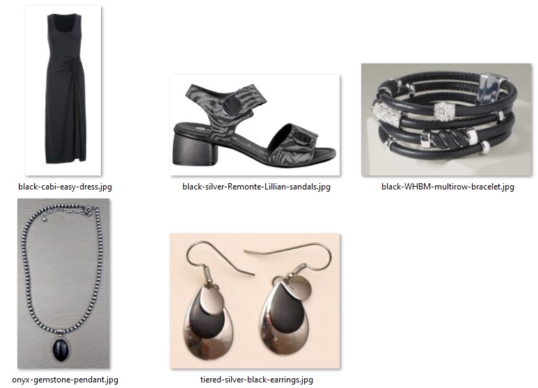 black dress outfit 1